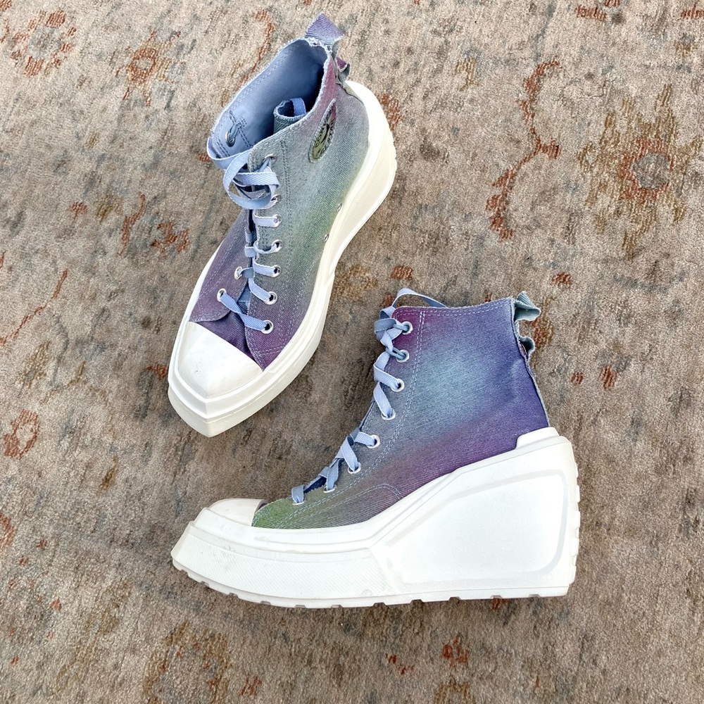 Converse Gradient High-Top Platform Sneakers - image 1